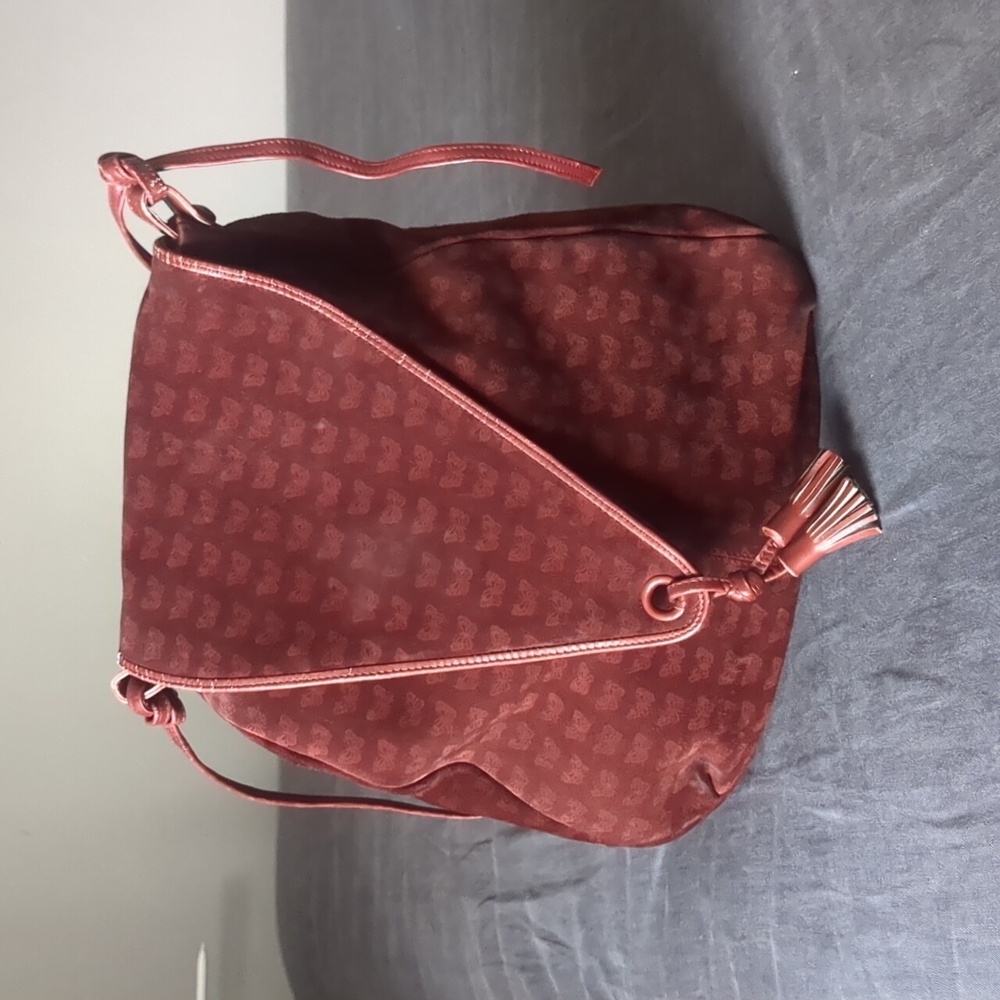 Bottega Veneta suede bag